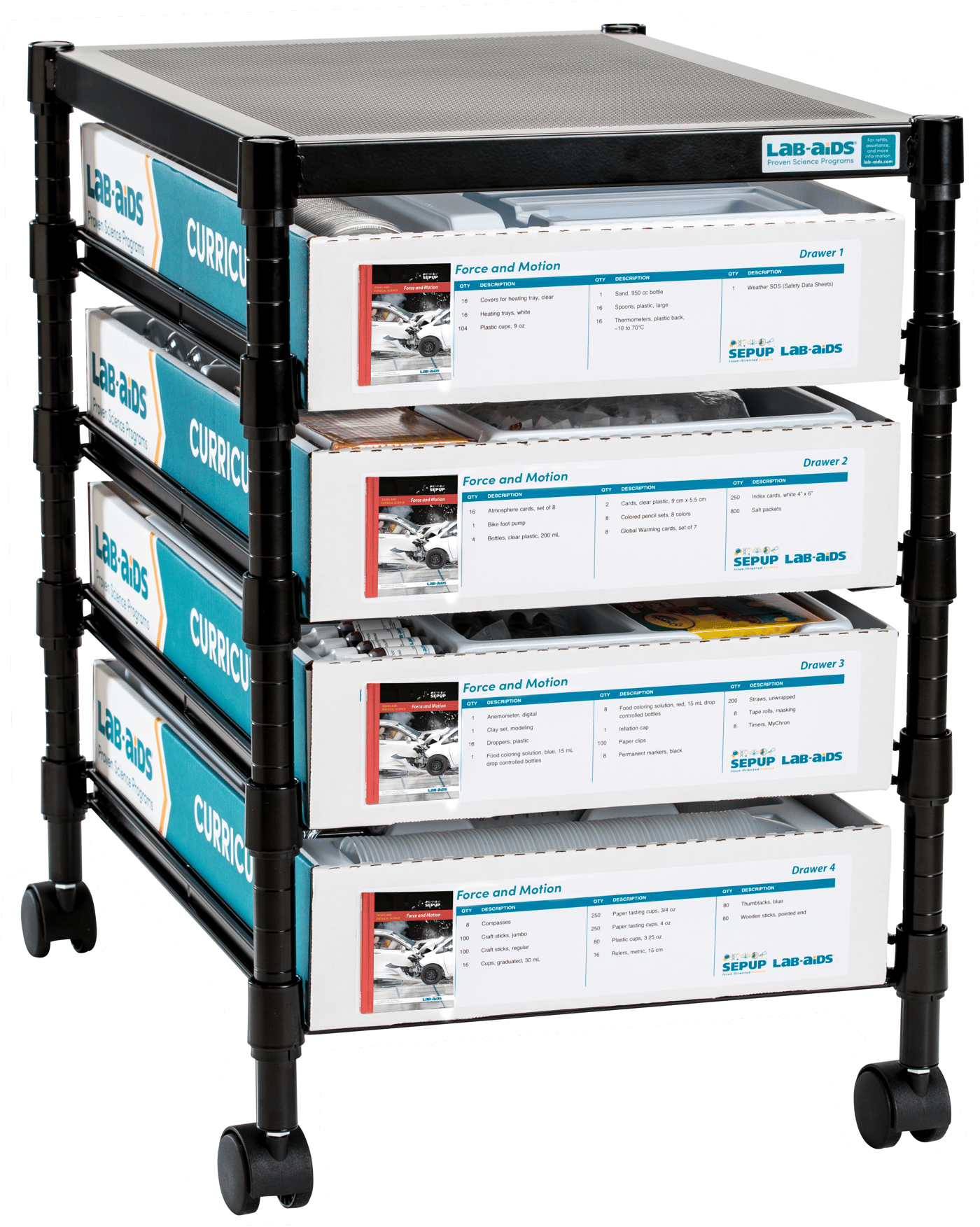 Force and Motion 3rd Edition Revised Complete Equipment Package