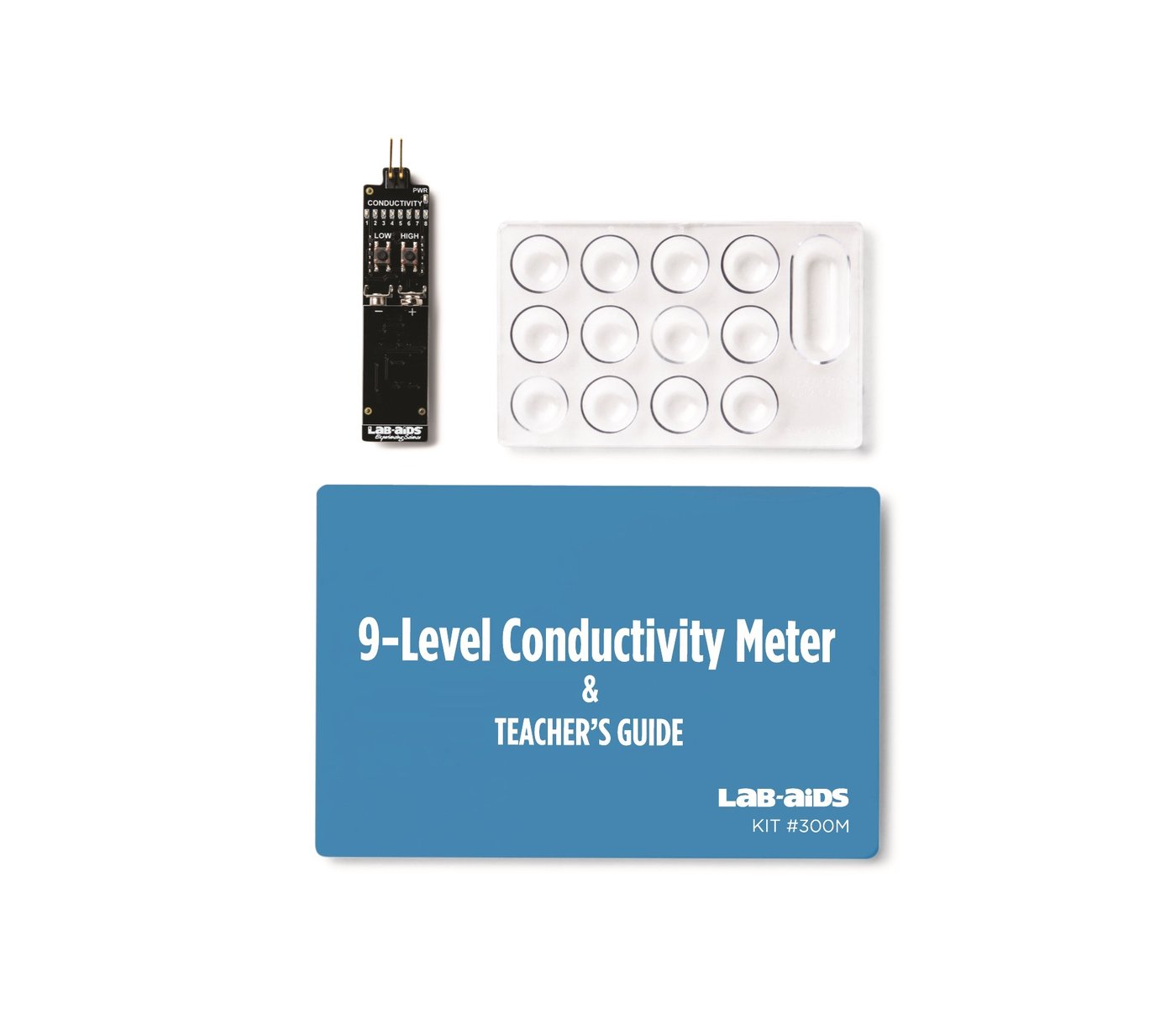 LabAids 9 Level LED Conductivity Meter Kit LabAids