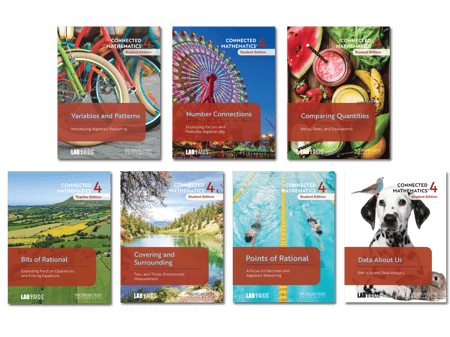 G6 Math Booklet Sample Connected Mathematics 4 | G6 Student Editions Set | Print | Lab-Aids