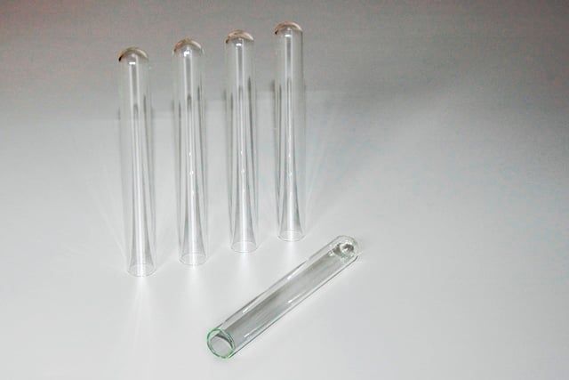 Test Tube, 10 mL, Glass, 13x100 pk/32