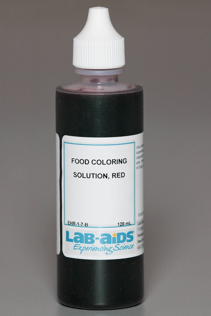 Food Coloring solution, red, 120 mL (Bulk Refill)