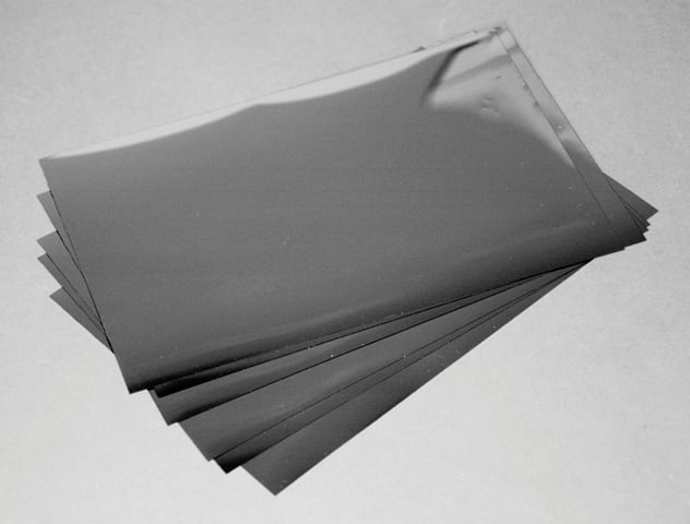 Film Sheets, plastic tinted, 4” x 6”