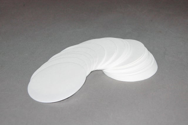 Filter paper circles, 7cm, Pk/300