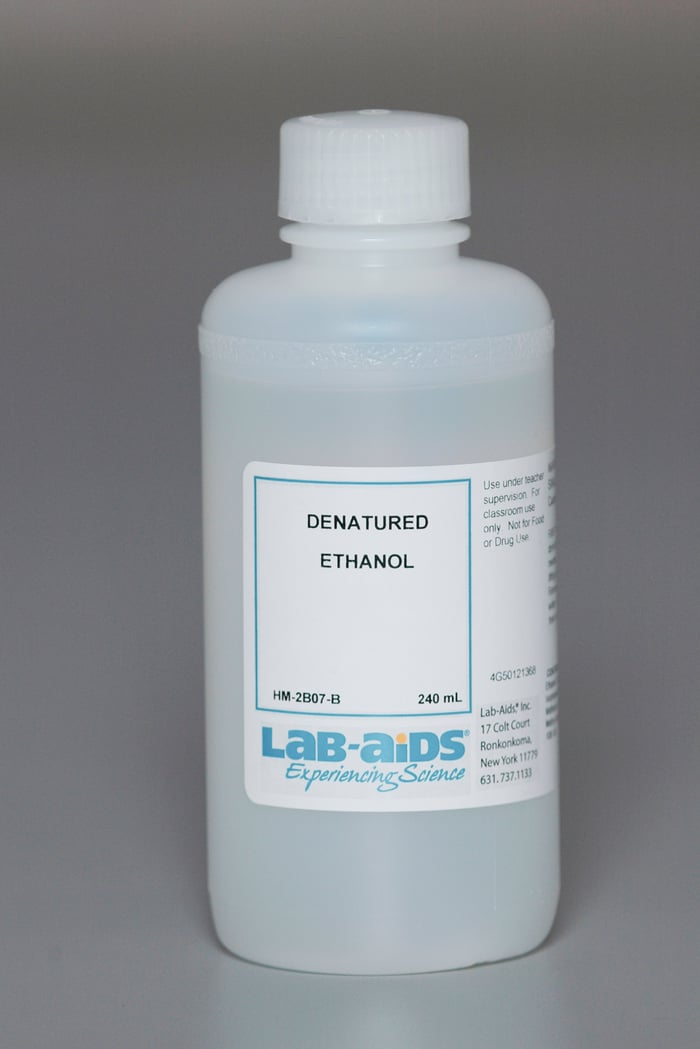 Ethanol (Denatured), 240 mL (Bulk Refill)