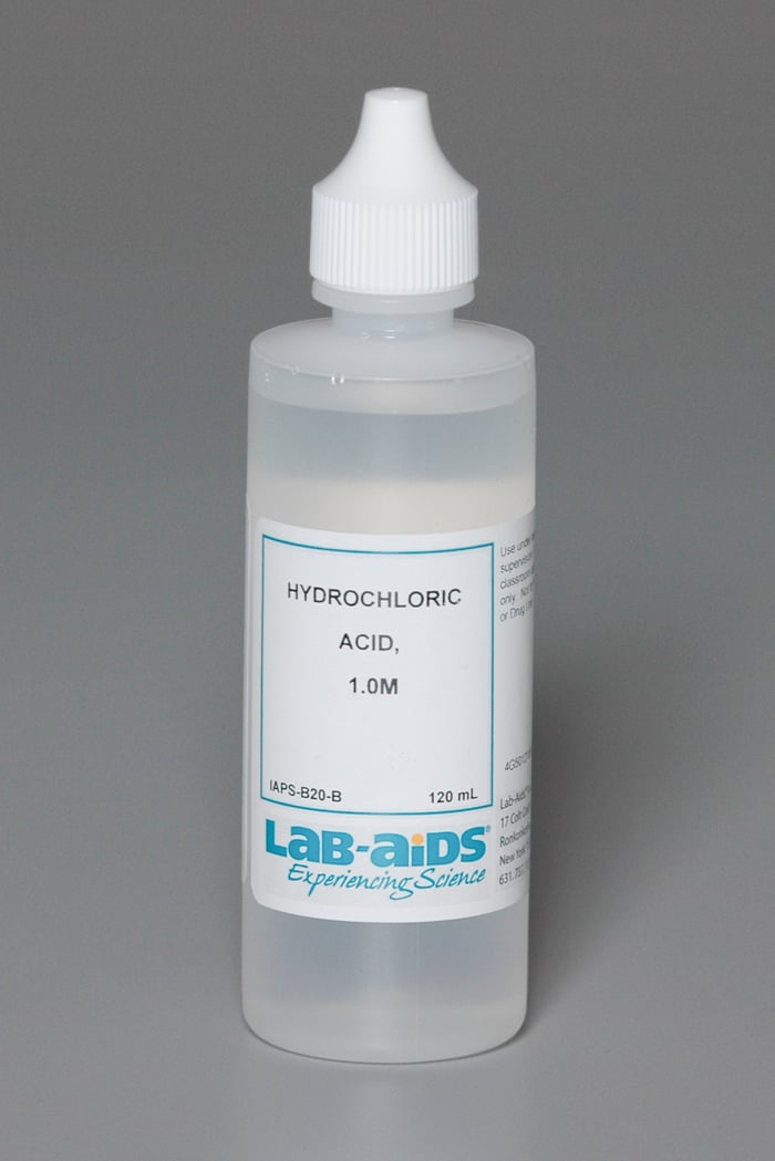 Hydrochloric Acid solution, 1.0M, 120 mL (Bulk Refill)
