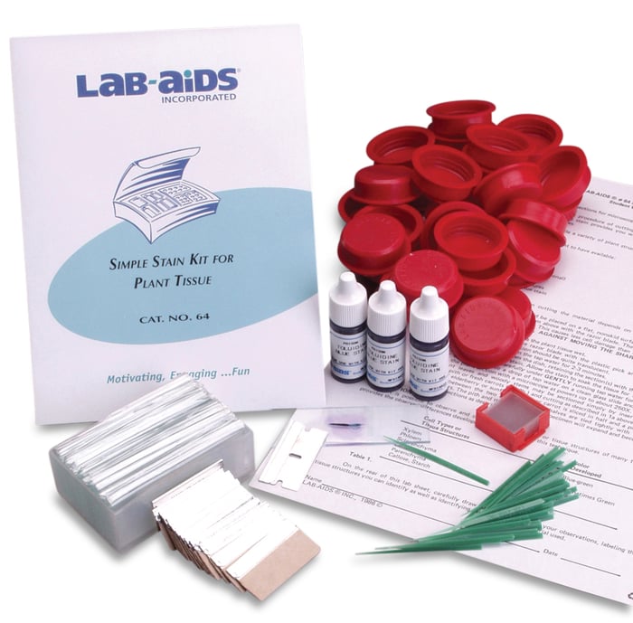 Simple Stain Kit for Plant Tissue LabAids