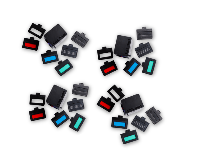 Four Complete Lab-Aids© Light Stations