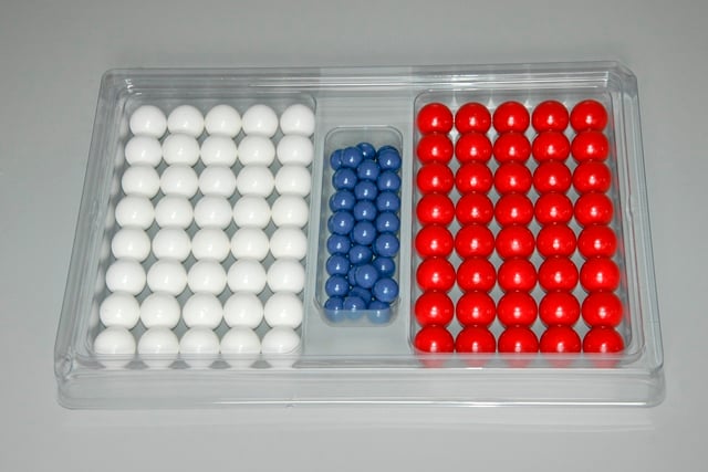 Atom Model Marble Set (protons, neutrons, and electrons)