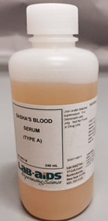 Sasha’s Blood Serum (Type A) solution, 240 mL