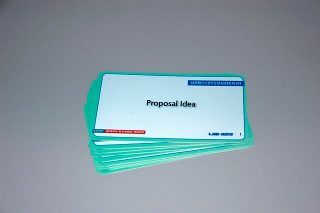 Proposal Idea Cards, set of 9