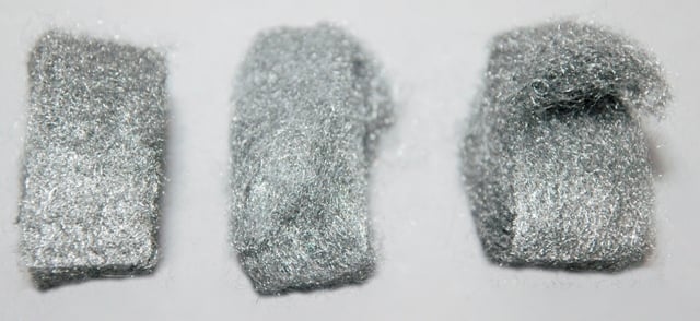 Steel Wool Pieces, Pk/4