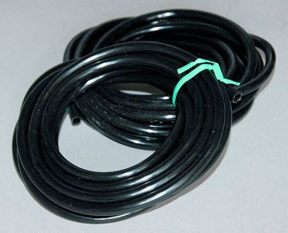 Tubing, Black, 12 Foot Coils