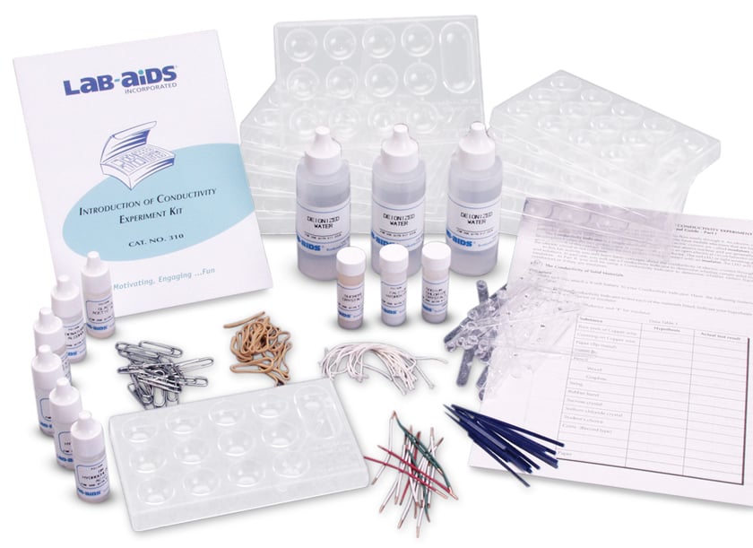 LabAids 9 Level LED Conductivity Meter Kit LabAids